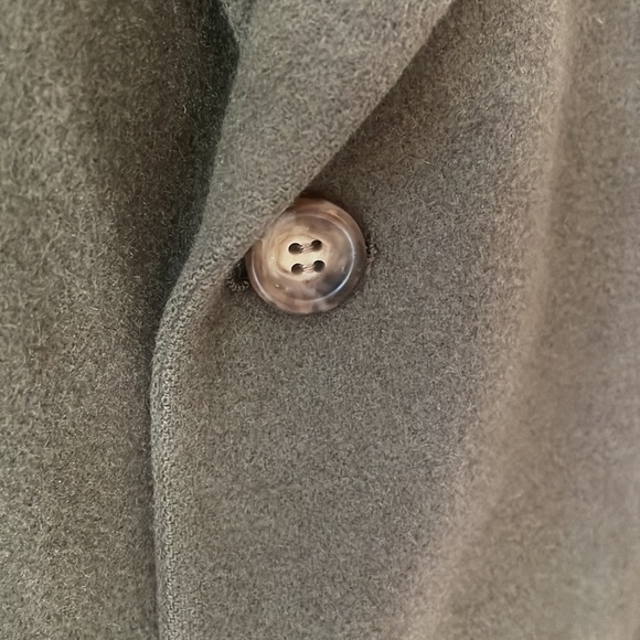 Vintage Bill Blass Khaki Green Camel Hair Blazer 43 long - Picture 9 of 15